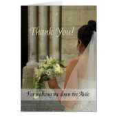 Bedankt om me door het gangpad te leiden (Voorkant)