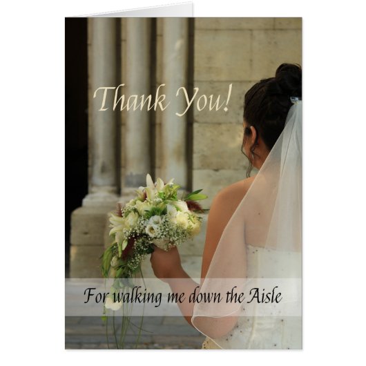 Bedankt om me door het gangpad te leiden (Voorkant)