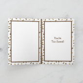 Bedankt om me op te zadelen, een gedoe kaart (Binnen)