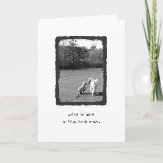 Bedankt om me te helpen! Dank je wel! (Voorkant)