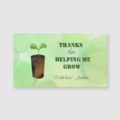 Bedankt om me te helpen groeien! (Voorkant)