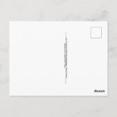 Bedankt om me te helpen groeien, pap Briefkaart (Achterkant)