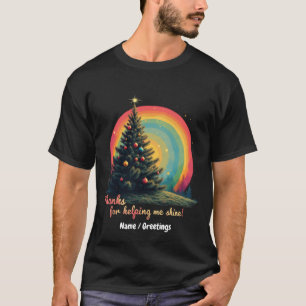 Bedankt om me te helpen mijn oprechte dankbaarheid t-shirt