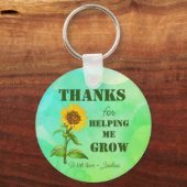 Bedankt om me te helpen sleutelhanger te kweken (Voorkant)