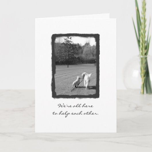 Bedankt om mij te helpen! (Voorkant)