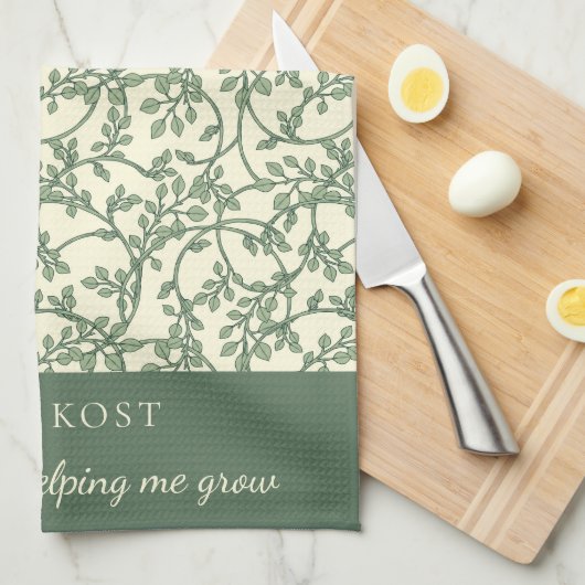 Bedankt om mij te helpen keukenhanddoeken te kweke (Quarter Fold)