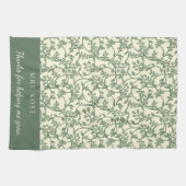 Bedankt om mij te helpen keukenhanddoeken te kweke (Horizontaal)