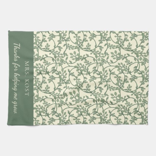 Bedankt om mij te helpen keukenhanddoeken te kweke (Horizontaal)