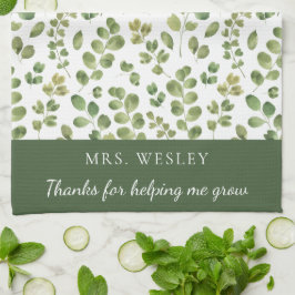 Bedankt om mij te helpen keukenhanddoeken te kweke