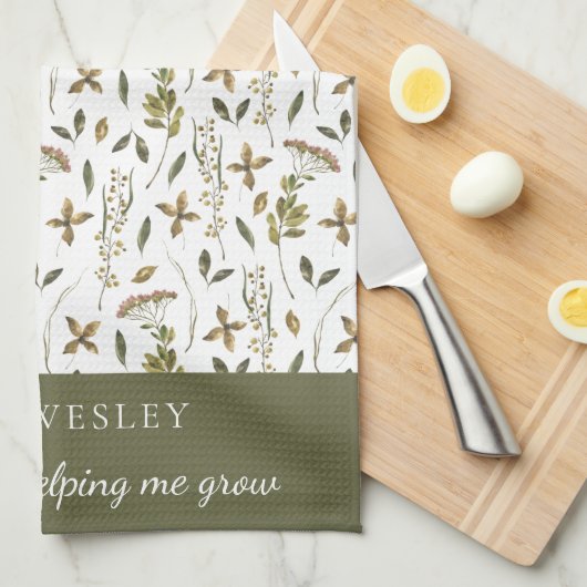 Bedankt om mij te helpen keukenhanddoeken te kweke (Quarter Fold)