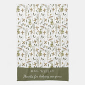 Bedankt om mij te helpen keukenhanddoeken te kweke (Verticaal)