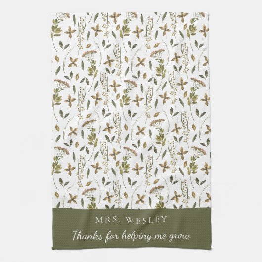 Bedankt om mij te helpen keukenhanddoeken te kweke (Verticaal)