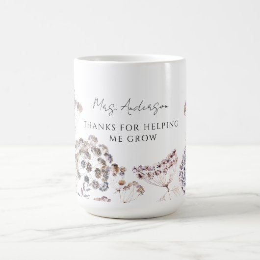 Bedankt om mij te helpen Mok te kweken (Center)