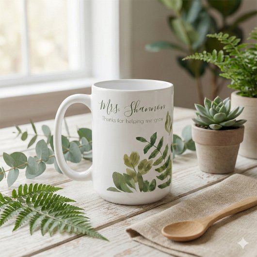 Bedankt om mij te helpen Mok te kweken