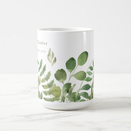 Bedankt om mij te helpen Mok te kweken (Center)