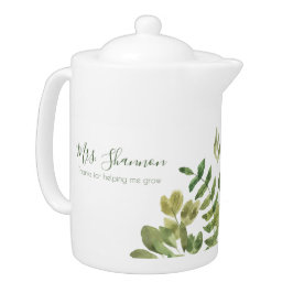 Bedankt om mij te helpen theepot te kweken