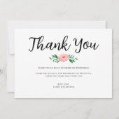 Bedankt om mijn bruidsmeisje te zijn | Eredienster (Achterkant)