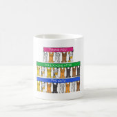 Bedankt om na de katten te kijken koffiemok (Center)