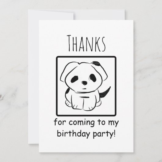 Bedankt om naar mijn homepage te komen (Voorkant)