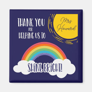 bedankt om ons te helpen helder te schitteren magneet