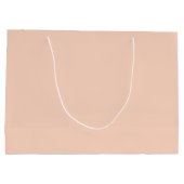 Bedankt om ons te helpen met bloom Gift Bag Groot Cadeauzakje (Achterkant)