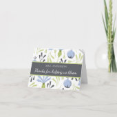 Bedankt om ons te helpen met bloomleraar Hartelijk (Voorkant)