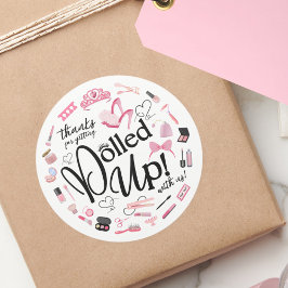 Bedankt om opgetut te worden met US Party Sticker