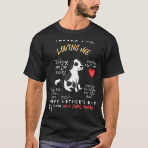 Bedankt om van me een gelukkige Moederdag te houde T-shirt
