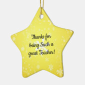 Bedankt om zo'n geweldige leraar ornamenten (Links)