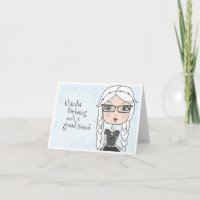 Bedankt om zo'n goede vriend te zijn - Notecard