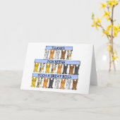 Bedankt om zo'n grote baas te zijn kaart (Gele Bloem)