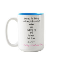 Bedankt Onafhankelijke Moederdag Mam's Bericht