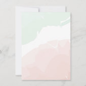 Bedankt One in a Melon eerste verjaardag Kaart Swe (Achterkant)