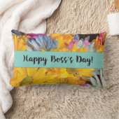 Bedankt op de dag van de bosbranden Gerbera Daisie Kussen (Deken)