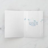 bedankt open raam en zeester oceaan kaart (Binnen)