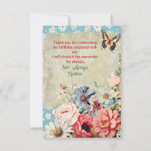 Bedankt Opmerking Boerderij Party Thema (Achterkant)