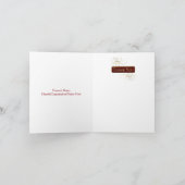 Bedankt Opmerking Kaarten - Christelijk - Rode tex (Binnen)