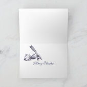 Bedankt Opmerking met de hand van de  schrijver -  (Binnen)