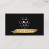 Bedankt Opmerking Visitekaartje invoegen (Voorkant)