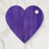 Bedankt paarse abstracte huwelijksgunsten cadeau l bedankjes labels (Achterkant)