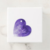 Bedankt paarse abstracte huwelijksgunsten cadeau l bedankjes labels (In situ)