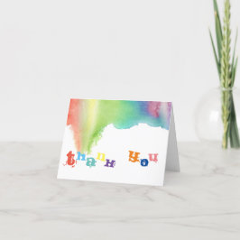 Bedankt Paint Splatter