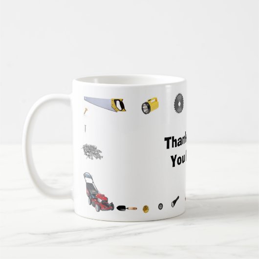 Bedankt Pap Mok (Links)