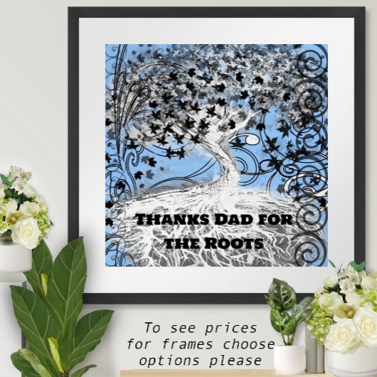 Bedankt Papa voor de Roots Poster