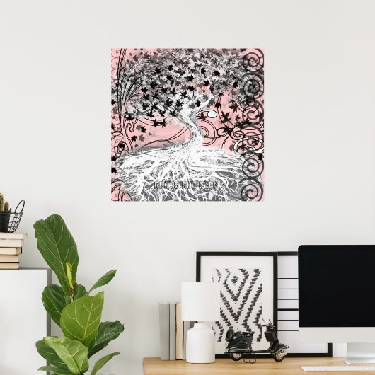 Bedankt papa voor de wortels poster (Thuiskantoor)