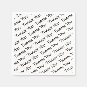 Bedankt, Paper Napkins Servet