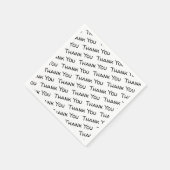 Bedankt, Paper Napkins Servet (Hoek)