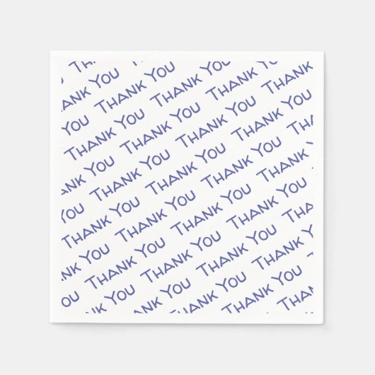 Bedankt, Paper Napkins Servet (Voorkant)