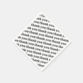 Bedankt, Paper Napkins Servet (Hoek)