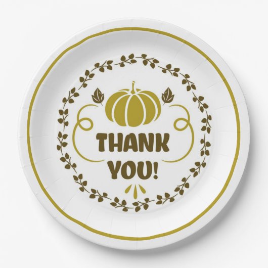 Bedankt Papieren Bordje (Voorkant)